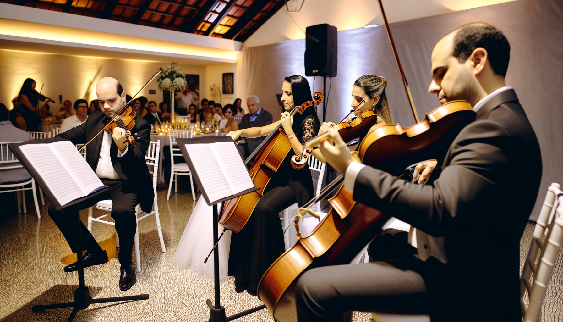 Quarteto de Cordas Para Casamento em SP: Elegância e Música ao Vivo em Sua Cerimônia